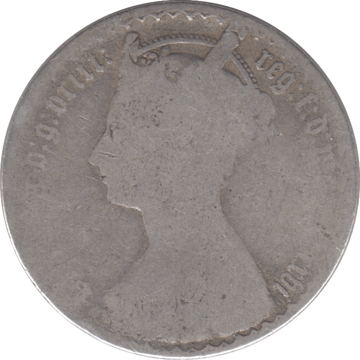 1876 FLORIN ( FAIR ) - FLORIN - Cambridgeshire Coins