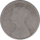 1876 FLORIN ( FAIR ) - FLORIN - Cambridgeshire Coins