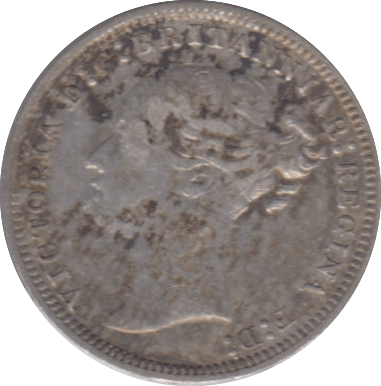 1876 MAUNDY THREEPENCE ( EF ) - Maundy Coins - Cambridgeshire Coins