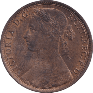 1877 PENNY ( UNC ) - Penny - Cambridgeshire Coins