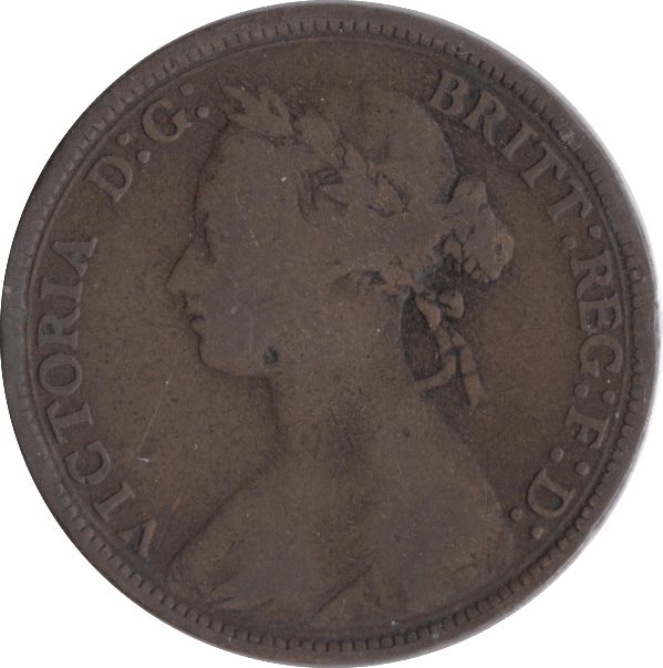 1878 HALFPENNY ( FINE ) - Halfpenny - Cambridgeshire Coins