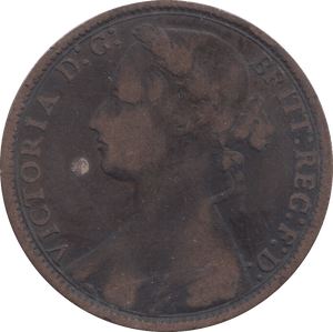 1878 PENNY ( FINE ) 2 - Penny - Cambridgeshire Coins