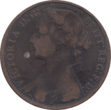 1878 PENNY ( FINE ) 2 - Penny - Cambridgeshire Coins