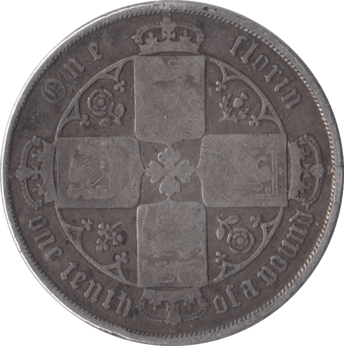 1879 FLORIN ( FINE ) - FLORIN - Cambridgeshire Coins