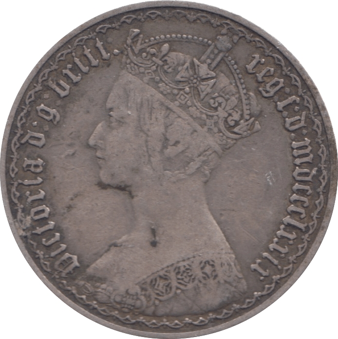 1879 FLORIN ( GF ) - Florin - Cambridgeshire Coins