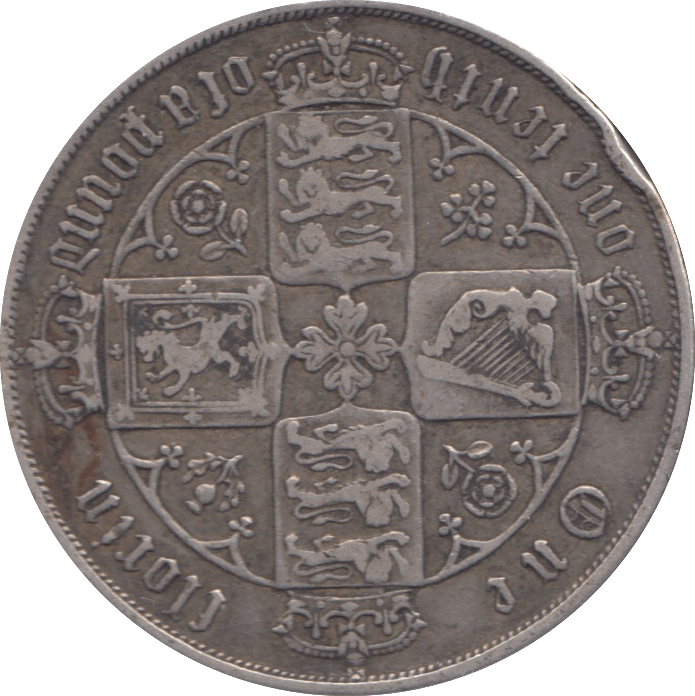 1879 FLORIN ( GF ) - Florin - Cambridgeshire Coins