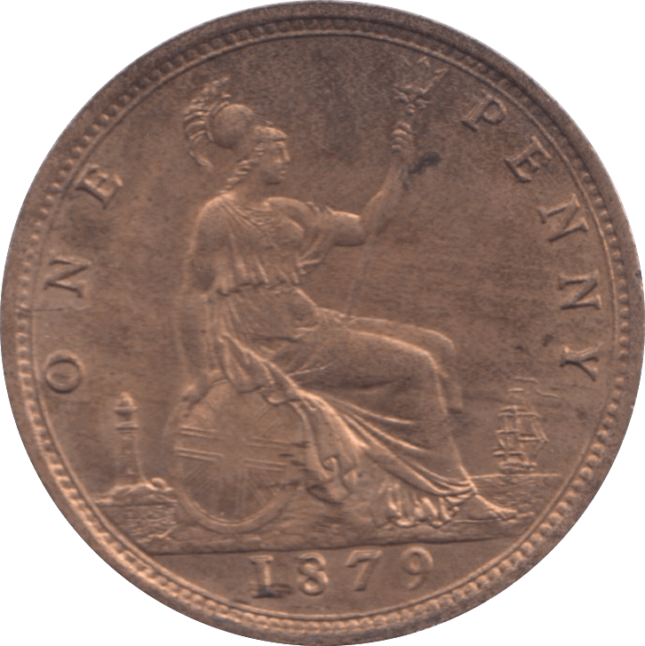 1879 PENNY ( BU ) 1 - Penny - Cambridgeshire Coins