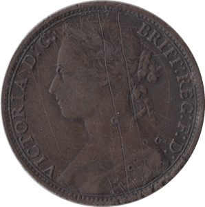 1879 PENNY ( VF ) - Penny - Cambridgeshire Coins