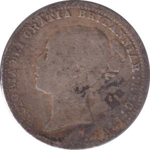 1879 SIXPENCE ( FAIR ) - Sixpence - Cambridgeshire Coins