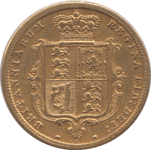 1880 GOLD HALF SOVEREIGN ( GF ) - Half Sovereign - Cambridgeshire Coins