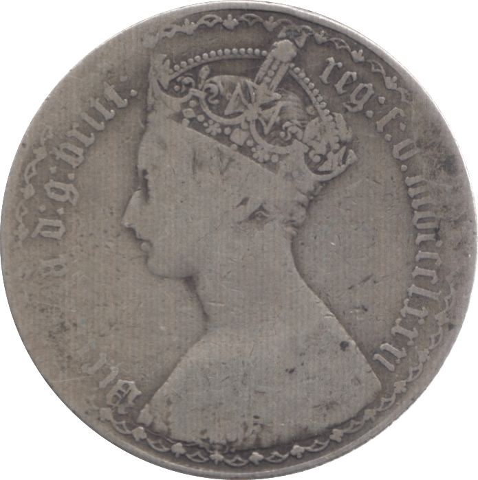 1881 FLORIN ( FINE ) 2 - Florin - Cambridgeshire Coins