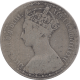 1881 FLORIN ( FINE ) 2 - Florin - Cambridgeshire Coins