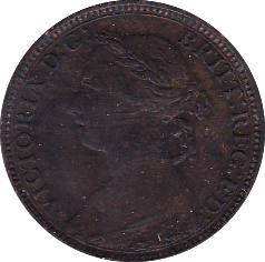 1881 H FARTHING ( AEF ) - Farthing - Cambridgeshire Coins