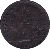 1881 ONE THIRD FARTHING ( EF ) - One Third Farthing - Cambridgeshire Coins