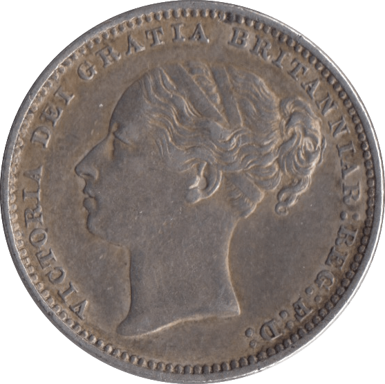 1881 SHILLING ( EF ) - Shilling - Cambridgeshire Coins