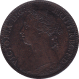 1882 H FARTHING ( UNC ) - Farthing - Cambridgeshire Coins