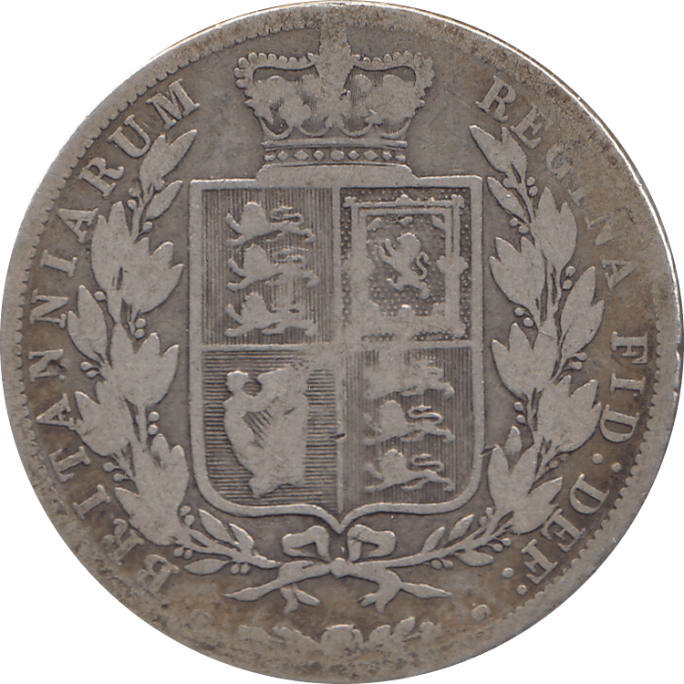 1882 HALFCROWN ( FAIR ) 3 - Halfcrown - Cambridgeshire Coins