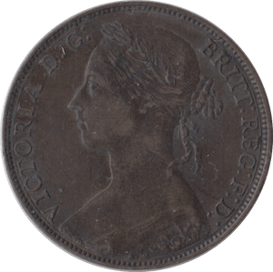 1882 PENNY ( GVF ) - Penny - Cambridgeshire Coins