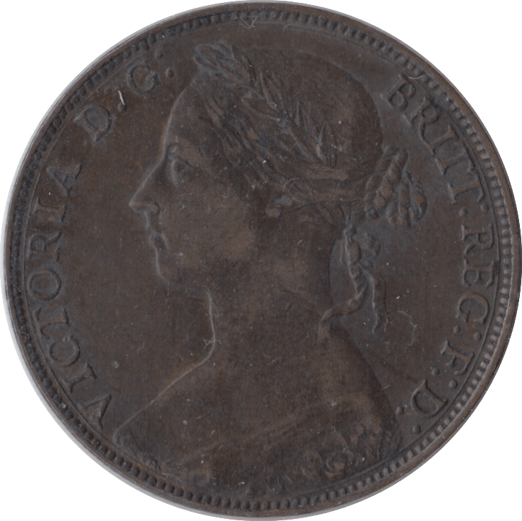 1882 PENNY ( GVF ) - Penny - Cambridgeshire Coins