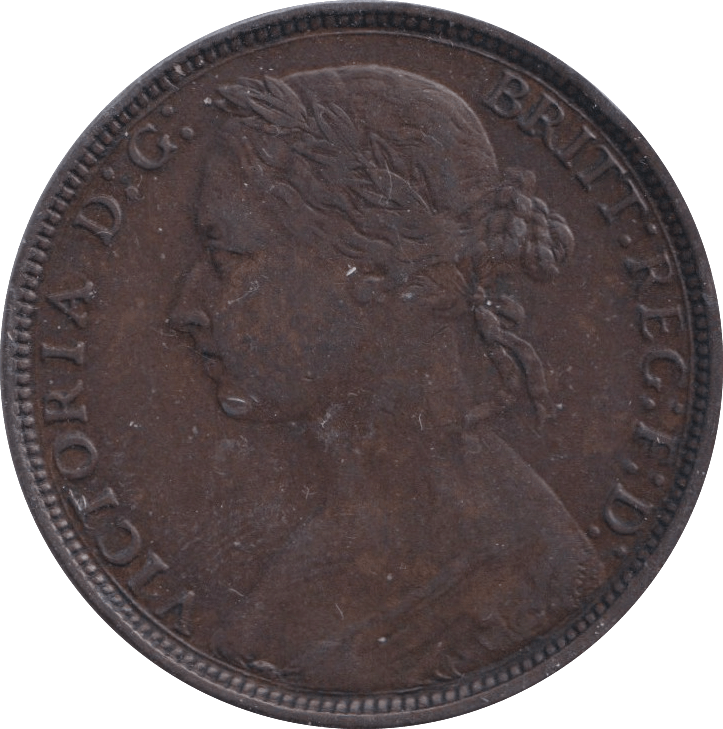 1882 PENNY ( GVF ) Penny Cambridgeshire Coins – Cambridgeshire Coins