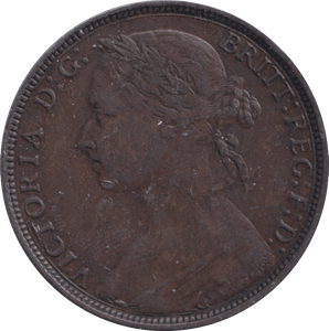 1882 PENNY ( GVF ) - Penny - Cambridgeshire Coins