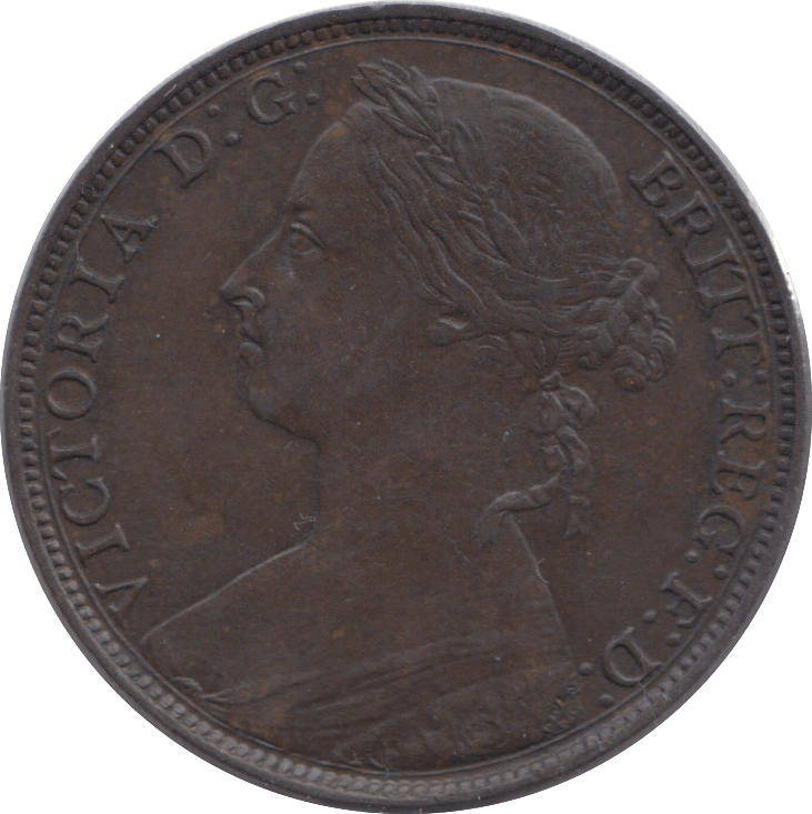 1882 PENNY 1 H ( UNC ) Penny Cambridgeshire Coins – Cambridgeshire Coins