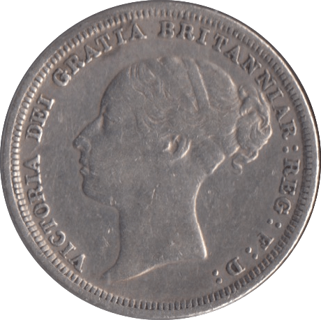 1882 SIXPENCE ( GVF ) - Sixpence - Cambridgeshire Coins