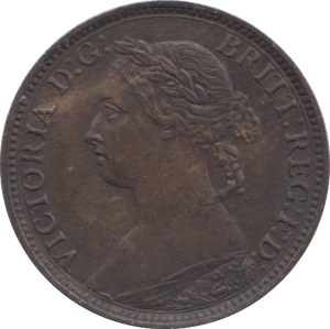 1883 FARTHING ( EF ) 23 - Farthing - Cambridgeshire Coins