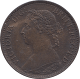 1883 FARTHING ( EF ) 23 - Farthing - Cambridgeshire Coins