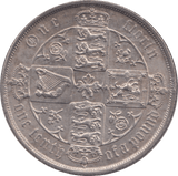 1883 FLORIN ( AUNC ) - Florin - Cambridgeshire Coins
