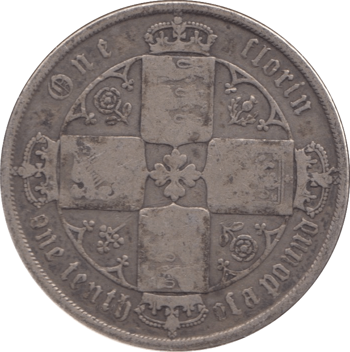 1883 FLORIN ( FAIR ) 2 - Florin - Cambridgeshire Coins