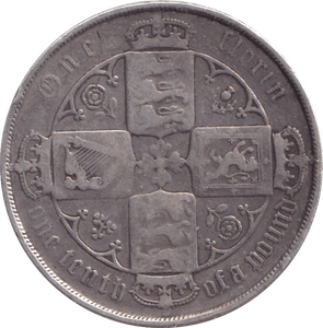 1883 FLORIN ( NF ) - FLORIN - Cambridgeshire Coins