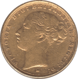 1883 GOLD SOVEREIGN MELBOURNE MINT ( GVF ) - Sovereign - Cambridgeshire Coins