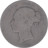 1883 HALFCROWN ( FAIR ) 6 - Halfcrown - Cambridgeshire Coins