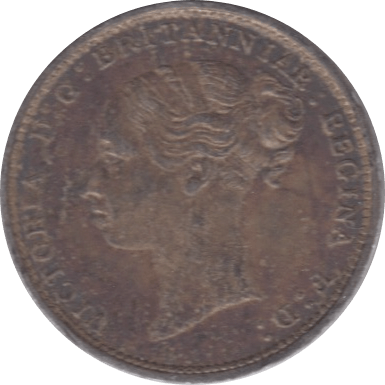 1883 MAUNDY THREEPENCE ( AUNC ) 1 - Maundy Coins - Cambridgeshire Coins