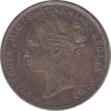 1883 MAUNDY THREEPENCE ( AUNC ) 1 - Maundy Coins - Cambridgeshire Coins