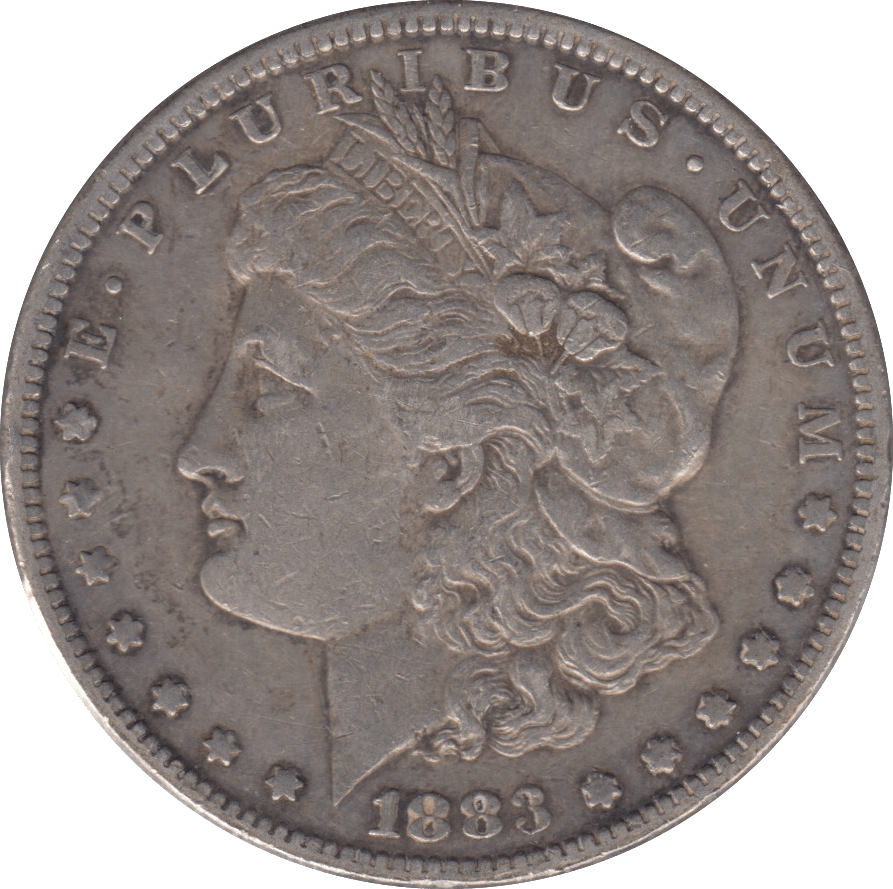 1883 SILVER MORGAN DOLLAR SAN FRANCISCO MINT - SILVER WORLD COINS - Cambridgeshire Coins