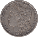 1883 SILVER MORGAN DOLLAR SAN FRANCISCO MINT - SILVER WORLD COINS - Cambridgeshire Coins