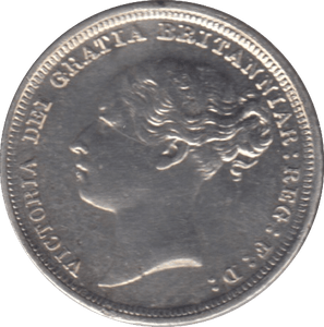 1883 SIXPENCE ( EF ) 2 - Sixpence - Cambridgeshire Coins