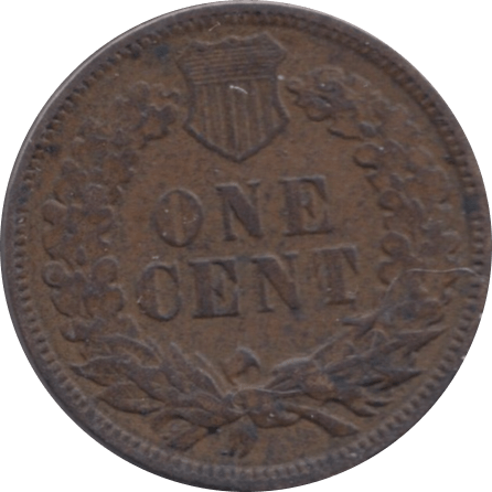 1883 USA ONE CENT - WORLD COINS - Cambridgeshire Coins