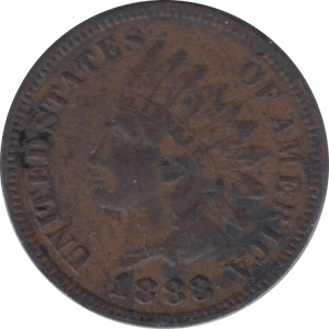 1883 USA ONE CENT - WORLD COINS - Cambridgeshire Coins