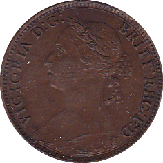 1884 FARTHING ( EF ) - Farthing - Cambridgeshire Coins