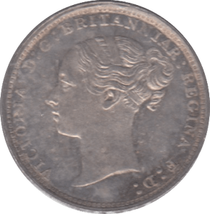 1884 MAUNDY THREEPENCE ( AUNC ) - Maundy Coins - Cambridgeshire Coins