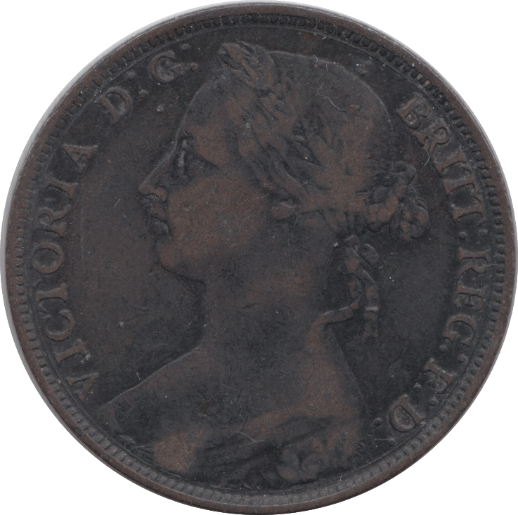 1884 PENNY ( EF ) - Penny - Cambridgeshire Coins