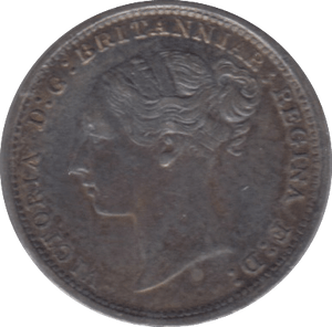 1885 MAUNDY THREEPENCE ( AUNC ) - Maundy Coins - Cambridgeshire Coins