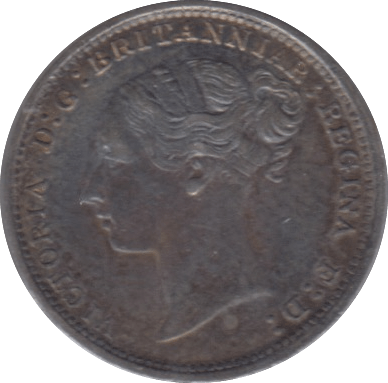 1885 MAUNDY THREEPENCE ( AUNC ) - Maundy Coins - Cambridgeshire Coins