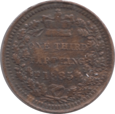 1885 ONE THIRD FARTHING ( GF ) - One Third Farthing - Cambridgeshire Coins