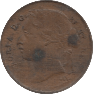 1885 ONE THIRD FARTHING ( VF ) 1 - One Third Farthing - Cambridgeshire Coins