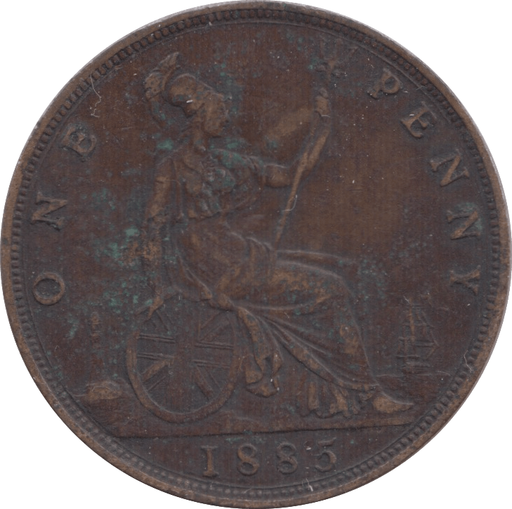 1885 PENNY ( GF ) - Penny - Cambridgeshire Coins