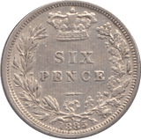 1885 SIXPENCE (EF) - Sixpence - Cambridgeshire Coins